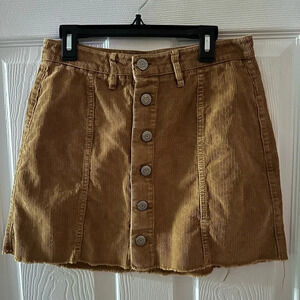 Aero corduroy mini skirt